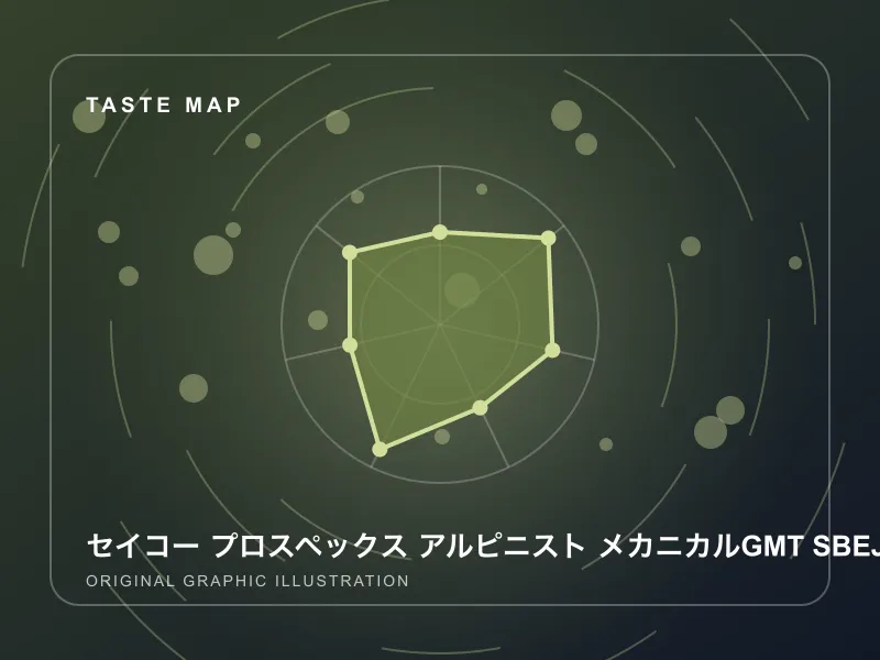 セイコー プロスペックス アルピニスト メカニカルGMT SBEJ005のイメージ画像